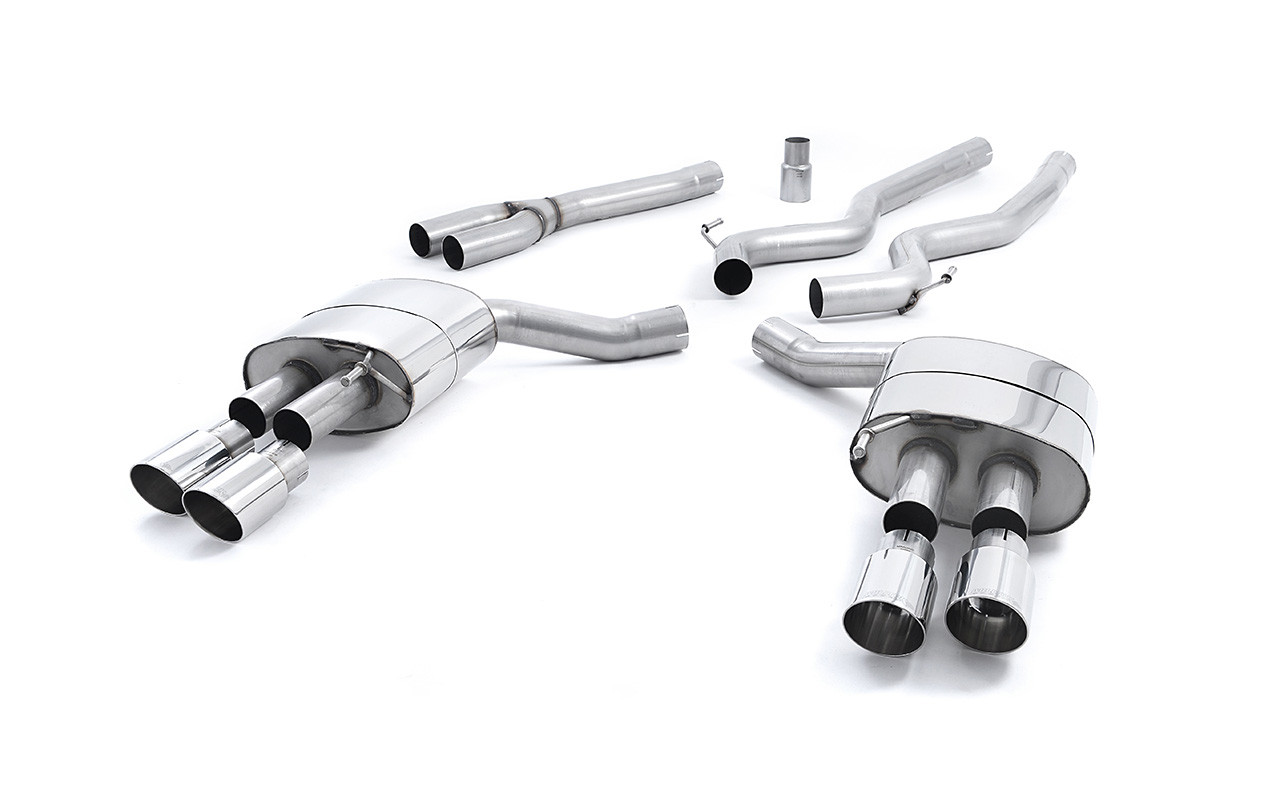 Milltek Ford Mustang 2.3 (S550 Fastback) - Non-Resonated (Louder) Cat-Back Exhaust System with GT-90 official product photo 2