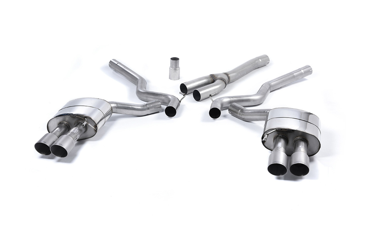 Milltek Ford Mustang 2.3 (S550 Fastback) - Non-Resonated (Louder) Cat-Back Exhaust System with GT-90 official product photo 3