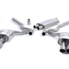 Milltek Ford Mustang 2.3 (S550 Fastback) - Resonated (Quieter) Cat-Back Exhaust System with GT-90 official product photo 1