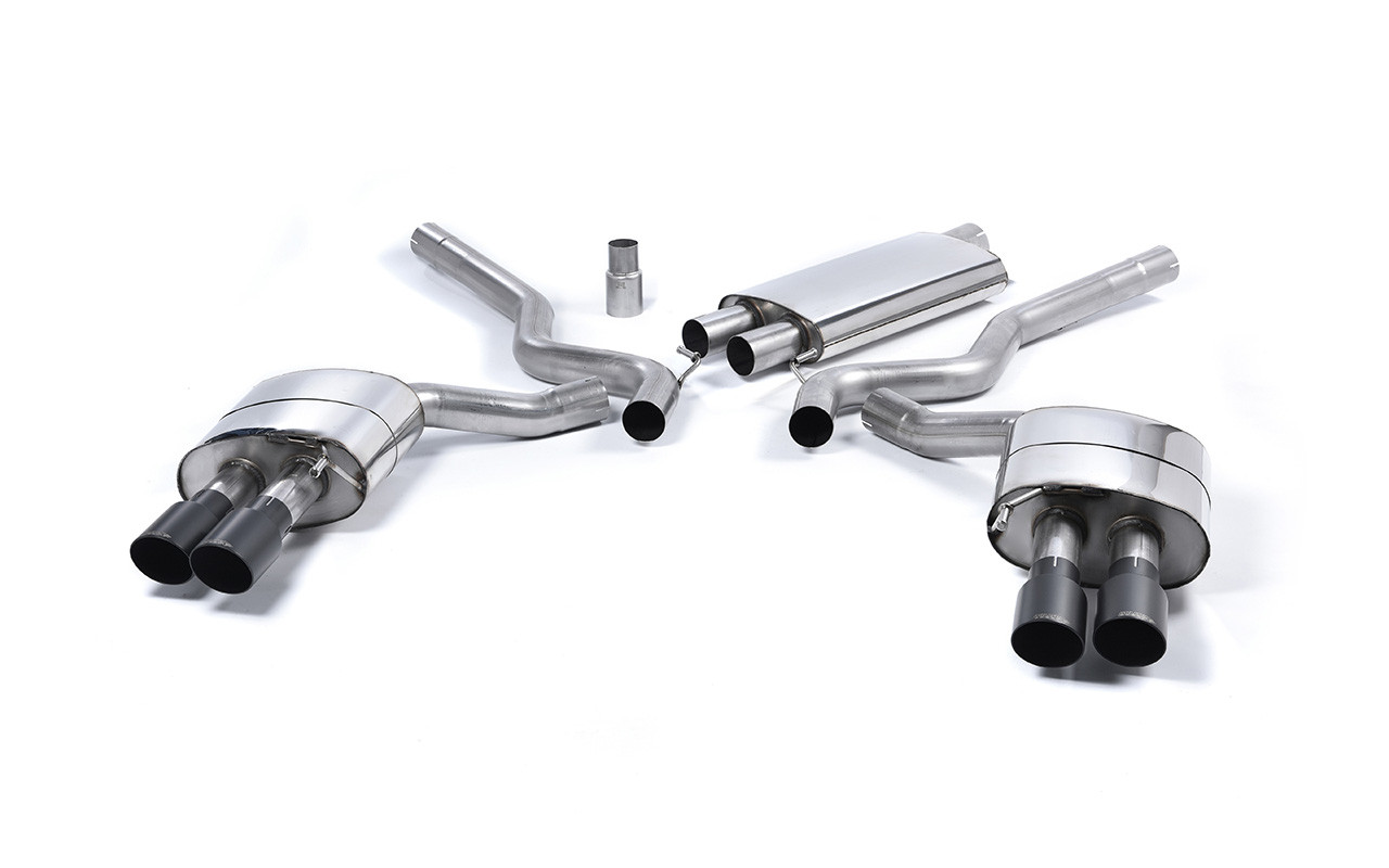 Milltek Ford Mustang 2.3 (S550 Fastback) - Resonated (Quieter) Cat-Back Exhaust System with GT-90 official product photo 2