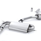 Milltek Volkswagen Golf Mk5 GTi 2.0T - Resonated (Quieter) Cat-Back Race Exhaust System official product photo 1