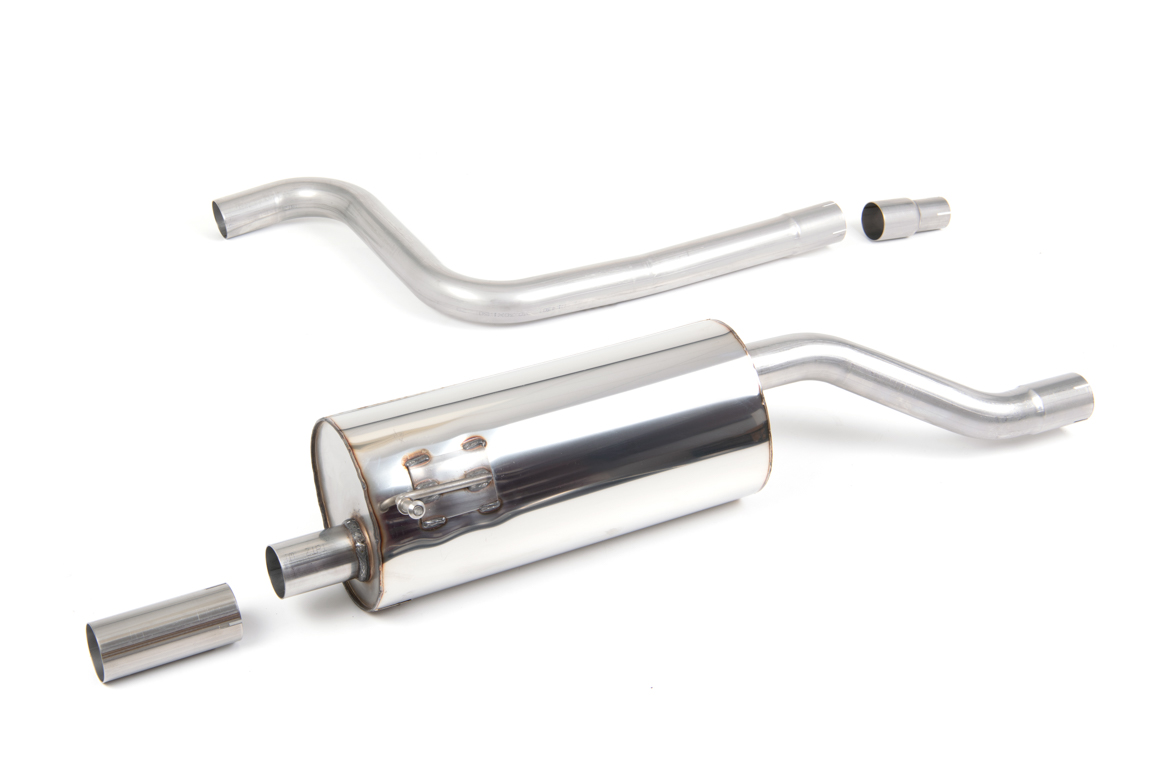 Milltek Ford Fiesta Mk8 1.0T ST Line - Resonated (Quieter) GPF-Back Exhaust System Milltek Ford Fiesta Mk8 1.0T ST Line - Resonated (Quieter) GPF-Back Exhaust System - exact Milltek product image