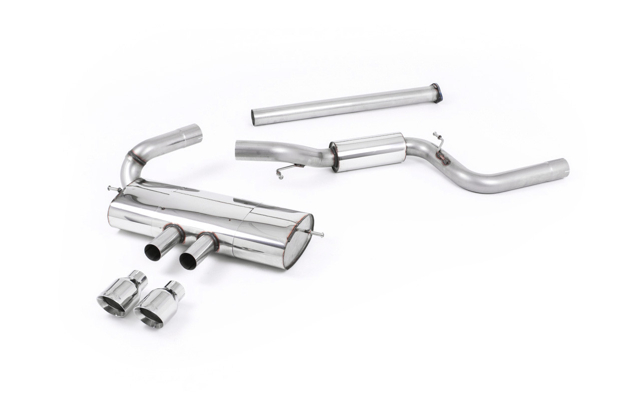 Milltek Ford Focus Mk3 ST 5 door Hatchback - Part Resonated Cat-Back Exhaust System - official product photo 1 Milltek Ford Focus Mk3 ST 5 door Hatchback - Part Resonated Cat-Back Exhaust System official product photo 1
