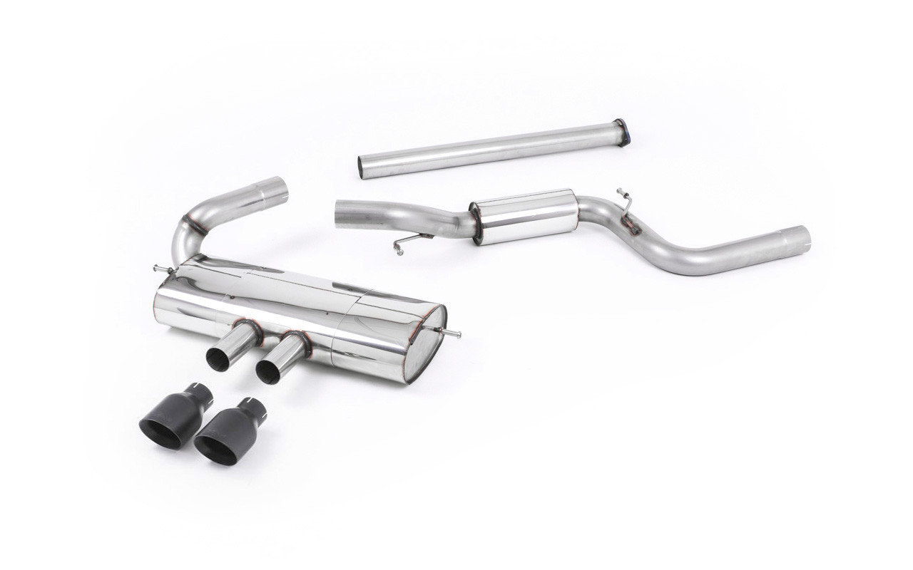 Milltek Ford Focus Mk3 ST 5 door Hatchback - Part Resonated Cat-Back Exhaust System official product photo 2