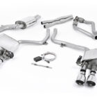 Milltek Audi S4 V6/S5 3.0 B8.5 - Valved & Resonated (Quieter) Cat-Back Exhaust System official product photo 2