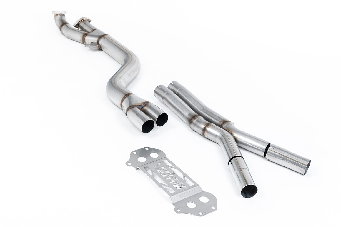 Milltek BMW G8X M3/M4 - Secondary Catalyst Bypass - Non-Resonated official product photo 2