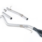Milltek Volkswagen T6 LWB 2.0TSI Petrol - Non-Resonated (Louder) Cat-Back Exhaust System official product photo 2