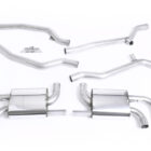 Milltek Porsche Cayenne 958 Turbo V8 (Pre-Facelift) - Non-Resonated (Louder) Cat-Back Exhaust System official product photo 1