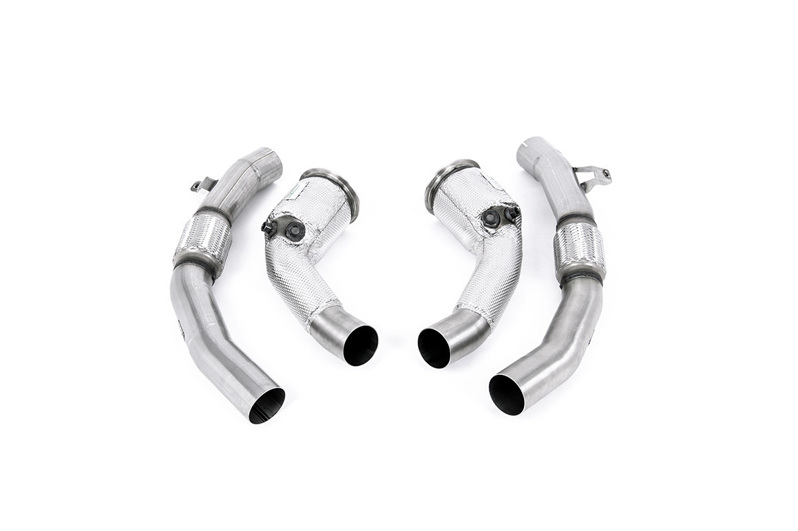 Milltek Audi RS6/RS7 C8 & S8 - Large Bore Downpipe with Cat & GPF Delete - official product photo 1 Milltek Audi RS6/RS7 C8 & S8 - Large Bore Downpipe with Cat & GPF Delete official product photo 1