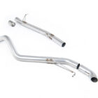 Milltek Volkswagen T6 SWB 2.0TSI Petrol - Non-Resonated (Louder) Cat-Back Exhaust System official product photo 1