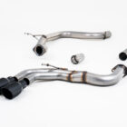 Milltek Audi A3 2.0 TDI MQB - Non-Resonated (Louder) Cat-Back Exhaust System official product photo 2