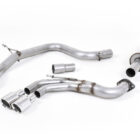 Milltek Volkswagen Golf GTI Mk7 - Resonated (Quieter) Cat-Back Exhaust System official product photo 1