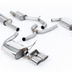 Milltek Volkswagen Golf R Mk7.5 Estate - Resonated (Quieter) Cat-Back Exhaust System official product photo 1