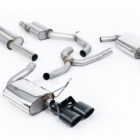 Milltek Volkswagen Golf R Mk7.5 Estate - Resonated (Quieter) Cat-Back Exhaust System official product photo 2