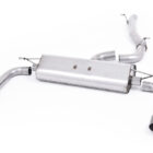 Milltek Audi A3 2.0 TFSI 8V (US only) - Non-Resonated (Louder) Cat-Back Exhaust System official product photo 3