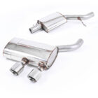 Milltek Volkswagen Golf Mk5 R32 3.2 V6 - Resonated (Quieter) Cat-Back Exhaust official product photo 1