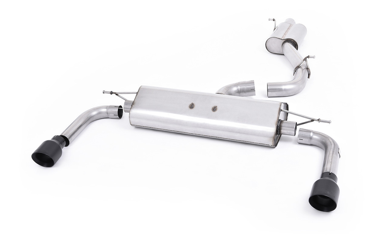 Milltek Audi A3 2.0 TFSI 8V (US only) - Resonated (Quieter) Cat-Back Exhaust System - official product photo 1 Milltek Audi A3 2.0 TFSI 8V (US only) - Resonated (Quieter) Cat-Back Exhaust System official product photo 1