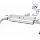 Milltek Audi A3 2.0 TFSI 8V (US only) - Resonated (Quieter) Cat-Back Exhaust System official product photo 2