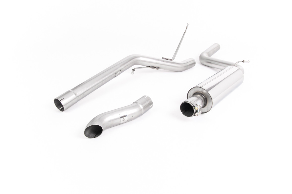 Milltek Volkswagen Caddy 2.0 TDI (non Maxi Models) - Resonated (Quieter) DPF-Back Exhaust System - official product photo 1 Milltek Volkswagen Caddy 2.0 TDI (non Maxi Models) - Resonated (Quieter) DPF-Back Exhaust System official product photo 1
