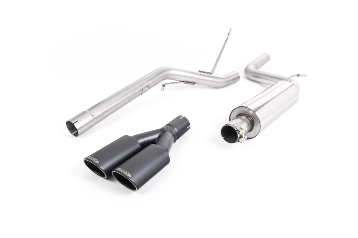 Milltek Volkswagen Caddy 2.0 TDI (non Maxi Models) - Resonated (Quieter) DPF-Back Exhaust System official product photo 3