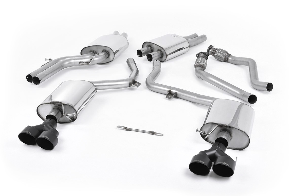 Milltek Audi S5 B8.5 Coupe/Cabriolet - Resonated (Quieter) Cat-Back Exhaust System official product photo 2