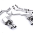 Milltek Audi S6 C7/S7 Sportback - Valved & Non-Resonated (Louder) Cat-Back Exhaust System official product photo 1