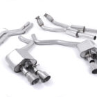 Milltek Audi S6 C7/S7 Sportback - Valved & Non-Resonated (Louder) Cat-Back Exhaust System official product photo 2