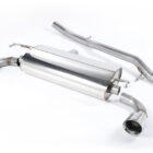 Milltek Volkswagen Golf Mk4 R32 - Non-Resonated (Louder) - Configurable Exhaust Trims official product photo 2