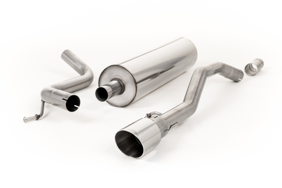 Milltek Volkswagen Up GTI 115ps & 1.0TSI 90ps - Road+ Cat-Back Exhaust System Milltek Volkswagen Up GTI 115ps & 1.0TSI 90ps - Road+ Cat-Back Exhaust System - exact Milltek product image