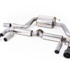 Milltek Volkswagen Beetle 2.0 TSI (A5 Chassis) - Resonated (Quieter) Cat-Back Exhaust System official product photo 1