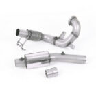 Milltek Volkswagen Polo GTI 2.0 TSI (AW - 5 Door/Pre Facelift/GPF Models) - Resonated (Quieter) Downpipe & De-Cat official product photo 2