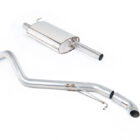 Milltek Volkswagen T5/T6 SWB - Resonated (Quieter) DPF-Back Exhaust System official product photo 2