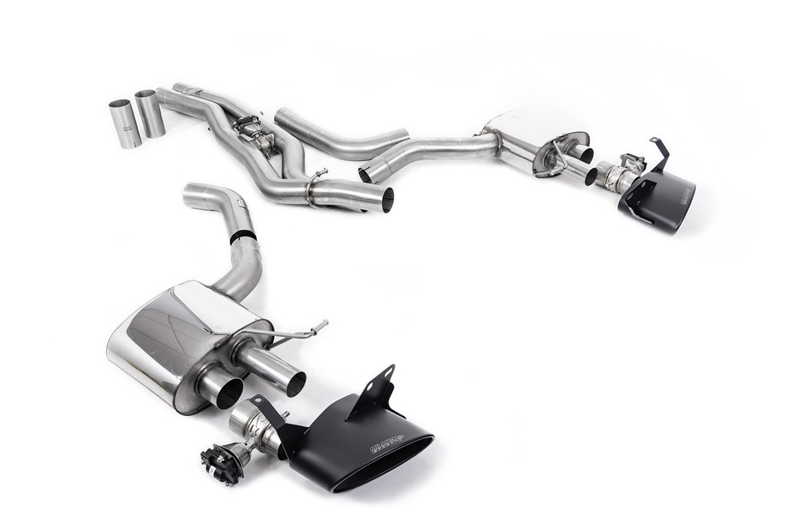 Milltek Audi RS6/RS7 C8 - Front Silencer Back System (Twin 80mm) official product photo 2