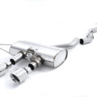 Milltek Volkswagen Golf R Mk6 - Non-Resonated (Louder) Cat-Back Exhaust System official product photo 2