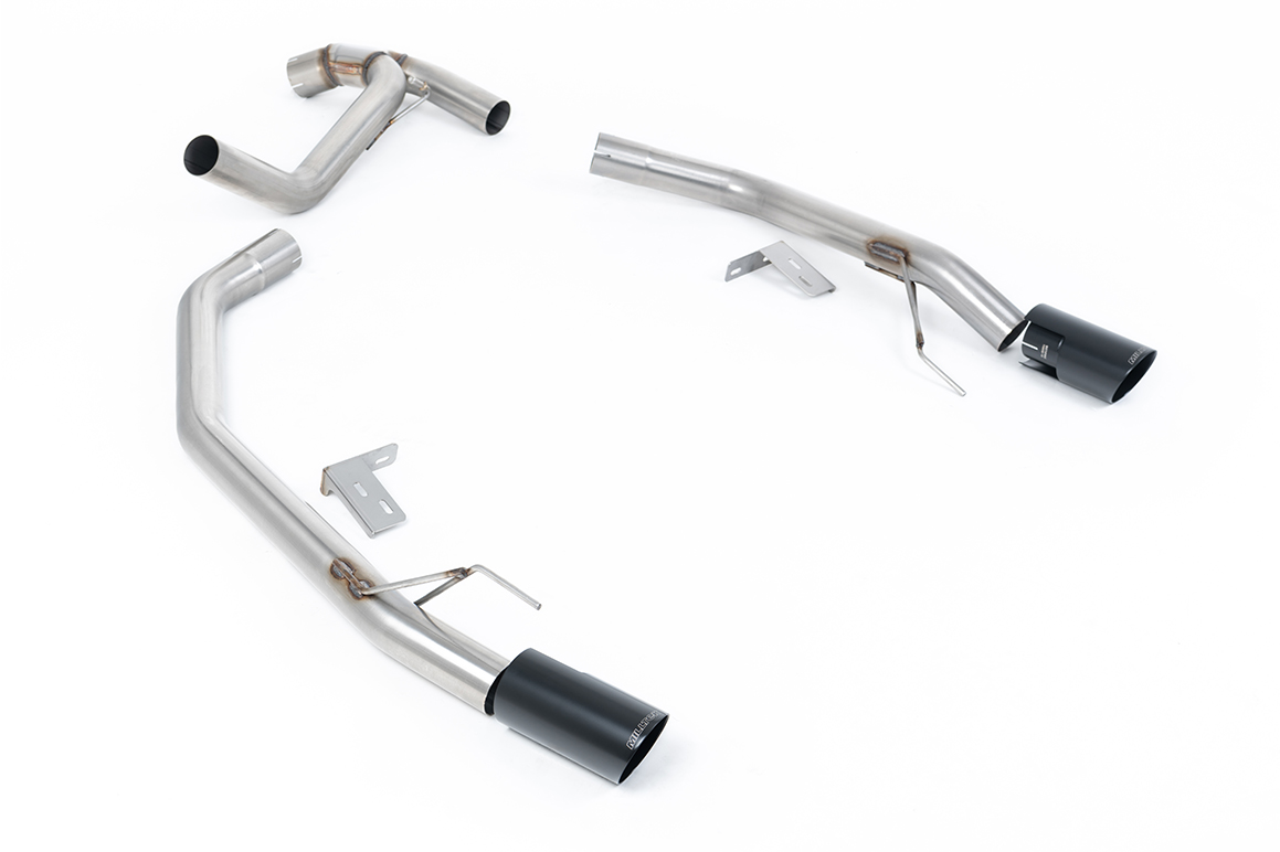 Milltek Ford Ranger 2.0 Bi-Turbo Diesel - Axle-Back Exhaust System Milltek Ford Ranger 2.0 Bi-Turbo Diesel - Axle-Back Exhaust System - exact Milltek product image