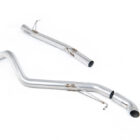 Milltek Volkswagen T5/T6 SWB - Non-Resonated (Louder) DPF-Back Exhaust System official product photo 2