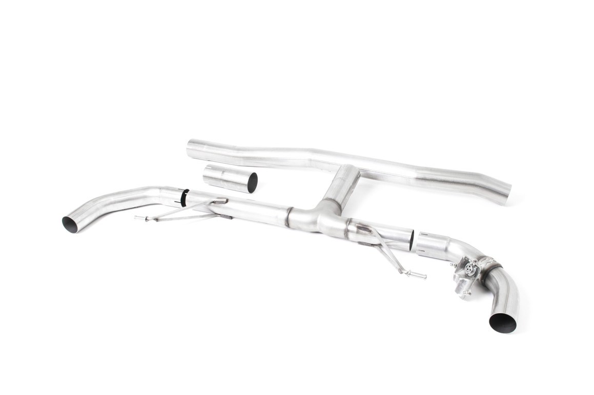 Milltek Mercedes A35 AMG W177 Hatch (GPF Models) - GPF/OPF-Back / Race / OE Trims / Valved Options - official product photo 1 Milltek Mercedes A35 AMG W177 Hatch (GPF Models) - GPF/OPF-Back / Race / OE Trims / Valved Options official product photo 1