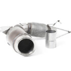 Milltek Mini Cooper S/JCW F55/F56 (LCI Only) - Large Bore Downpipe with Hi-Flow Sports Cat official product photo 1
