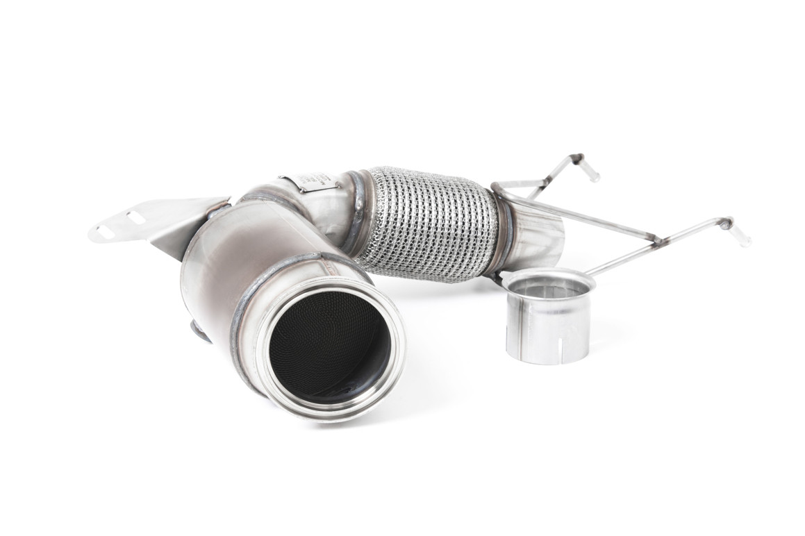 Milltek Mini Cooper S/JCW F55/F56 (LCI Only) - Large Bore Downpipe with Hi-Flow Sports Cat official product photo 2
