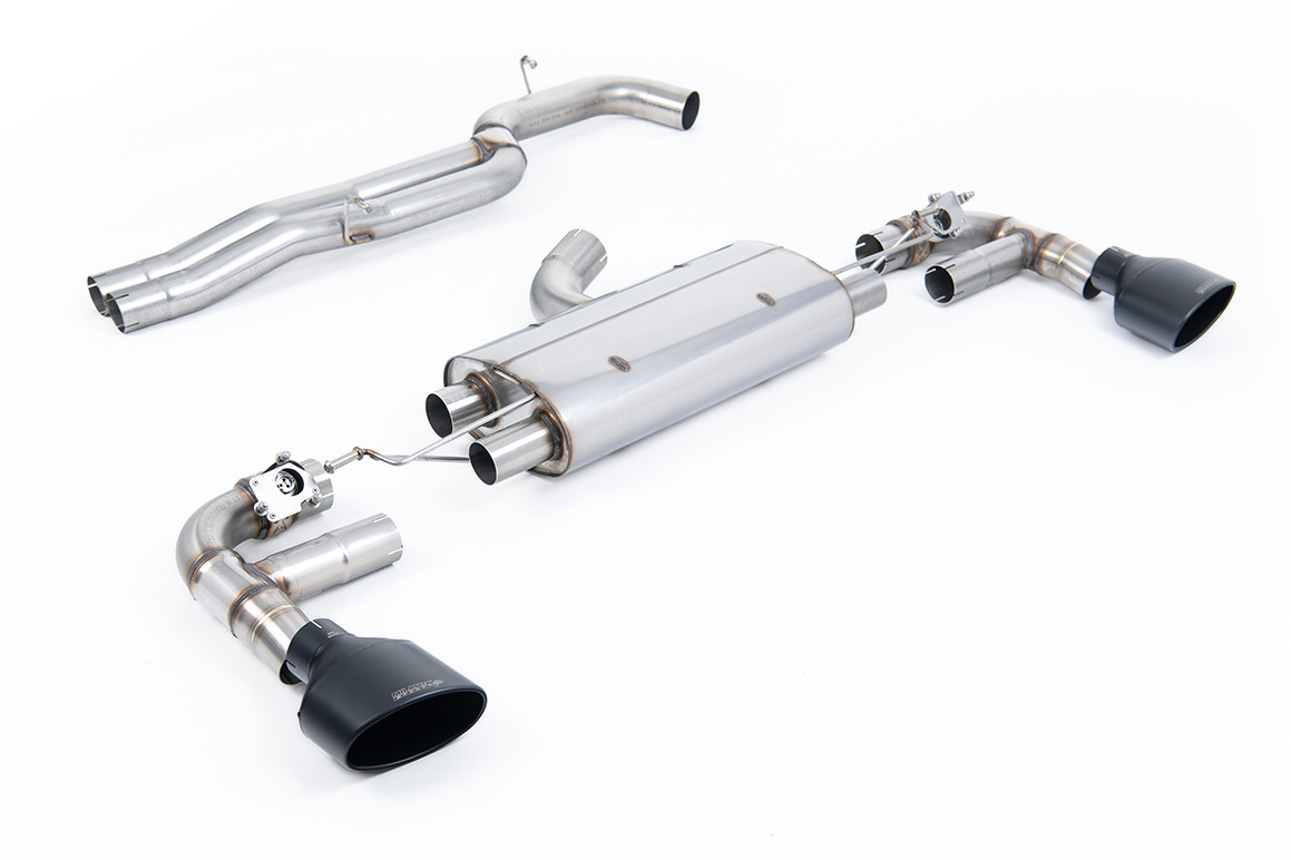 Milltek Audi TTRS Mk3 Quattro - 80mm Non-Resonated - Configurable Exhaust System - official product photo 1 Milltek Audi TTRS Mk3 Quattro - 80mm Non-Resonated - Configurable Exhaust System official product photo 1