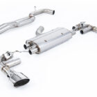 Milltek Audi TTRS Mk3 Quattro - 80mm Non-Resonated - Configurable Exhaust System official product photo 2