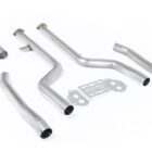 Milltek BMW G8X M3/M4 - Non-Resonated Secondary Catalyst Bypass - Fits to OE Downpipes official product photo 1