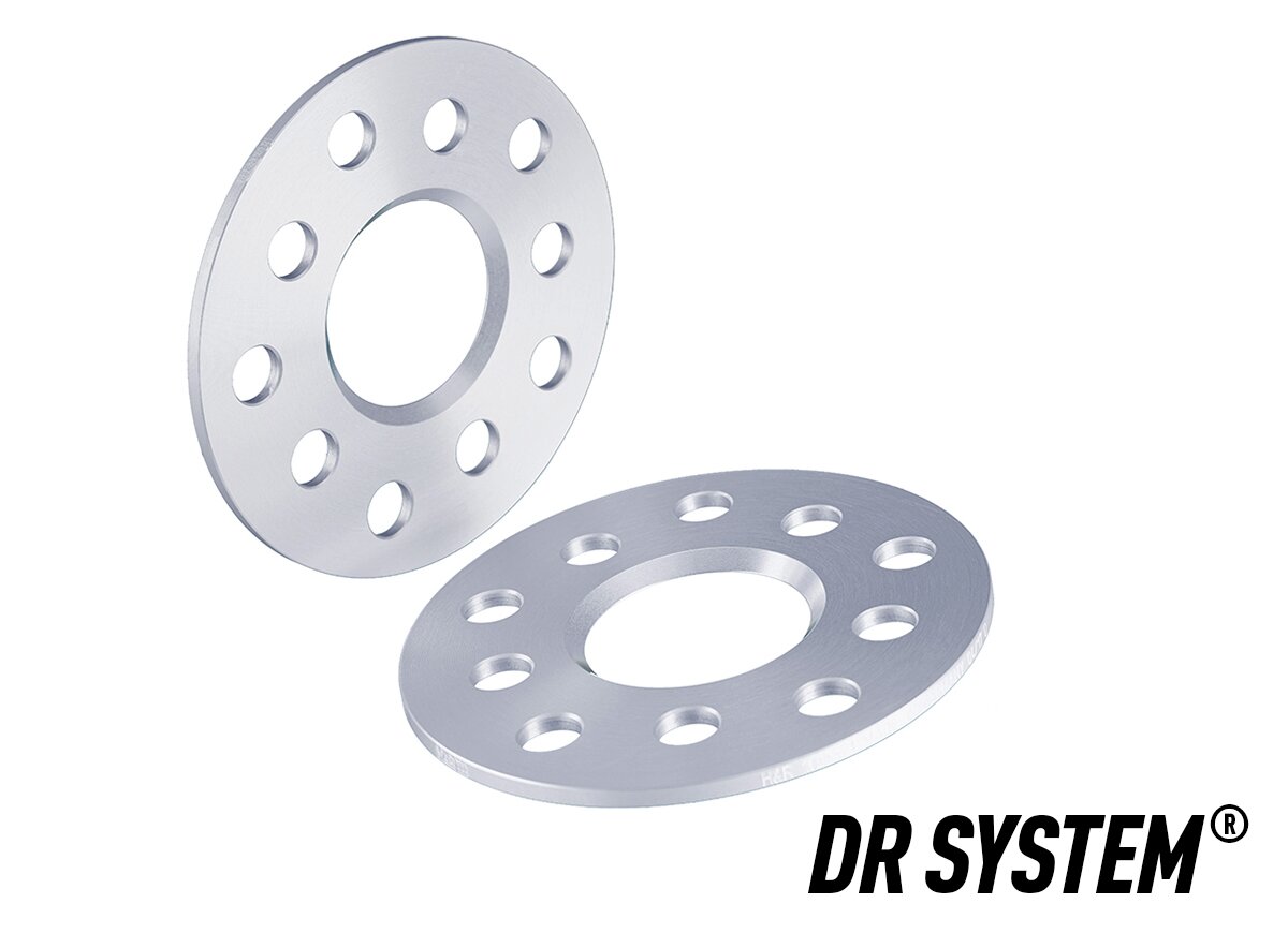 Official H&R 14957161 silver TRAK+ DR wheel spacer kit Official H&R 14957161 silver TRAK+ DR wheel spacer kit