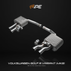 IPE Valvetronic Cat Back System for VW Golf R MK8 Variant official product photo 2