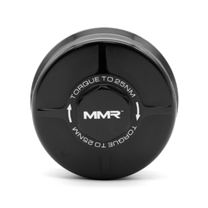Official MMX MMR03-0101-BL billet oil filter housing